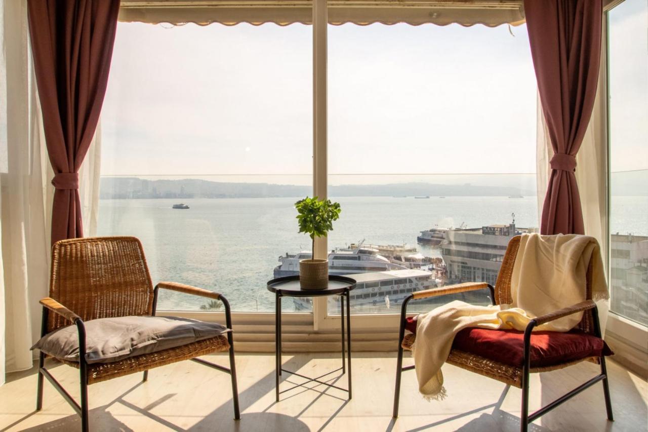 Апартаменти Exceptional Flat With Gorgeous Sea View In Ізмір Екстер'єр фото